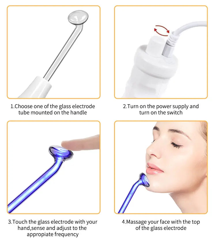 Facial Electrotherapy Machine Wand FUSION