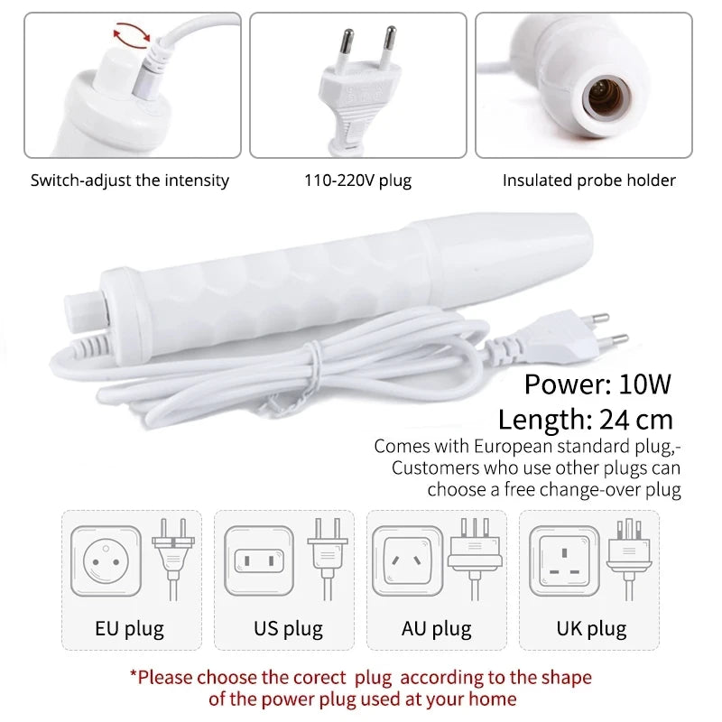 Facial Electrotherapy Machine Wand FUSION